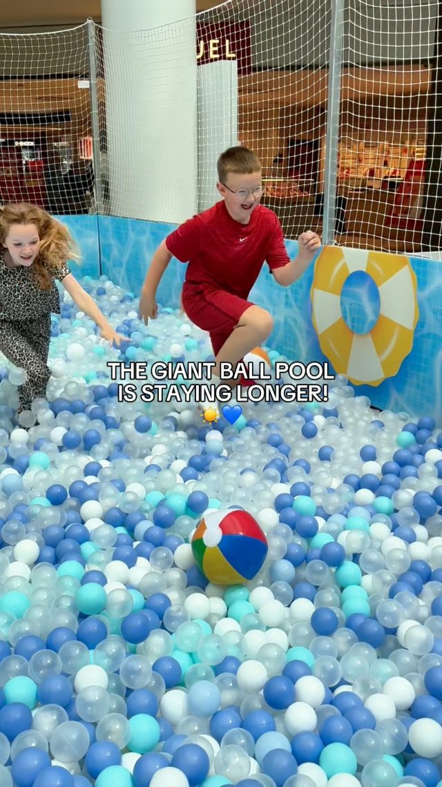 The summer fun isn't over just yet... 🌊💙Good news! Our FREE giant ball pool is staying at Frasers Plus Braehead until 31 July, giving you even more time to dive into the fun.🏖️ Swimming pool-themed ball pool📸 Fun photo opportunities🎁 Daily competitions and prizes👶 Separate play areas for under 5s and over 5s💙 Dedicated SEN sessions every Tuesday and Thursday (11am–11.30am)Whether it's your first visit or you're coming back for more, there's still plenty of summer fun to enjoy.📍 Frasers Plus Braehead📅 Now until 31 July🎟️ Free to enjoy